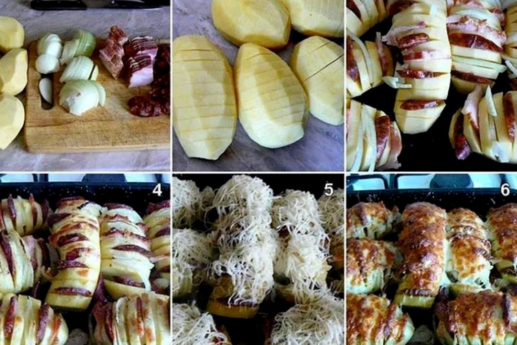 Batatas hasselback são deliciosas, faça para acompanhar carnes e receba muitos elogios Batatas hasselback são deliciosas, faça para acompanhar carnes e receba muitos elogios