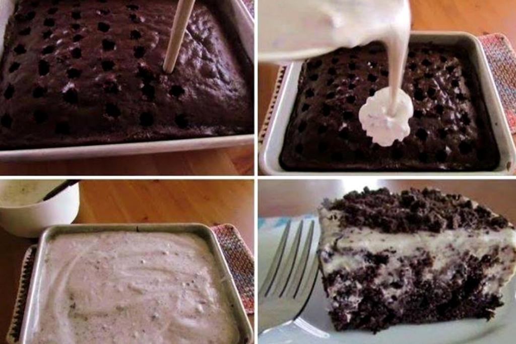 Bolo de chocolate com creme de pudim, você precisa provar essa delícia, muito fácil Bolo de chocolate com creme de pudim, você precisa provar essa delícia, muito fácil