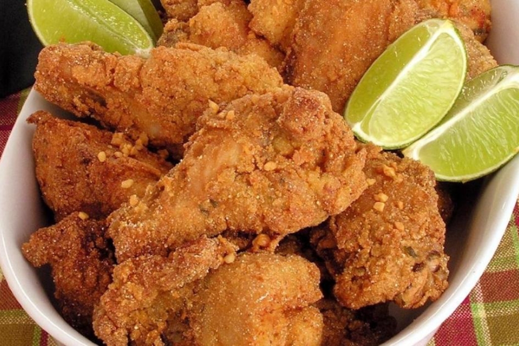 Frango frito mais sequinho e crocante que vc já viu Frango frito mais sequinho e crocante que vc já viu