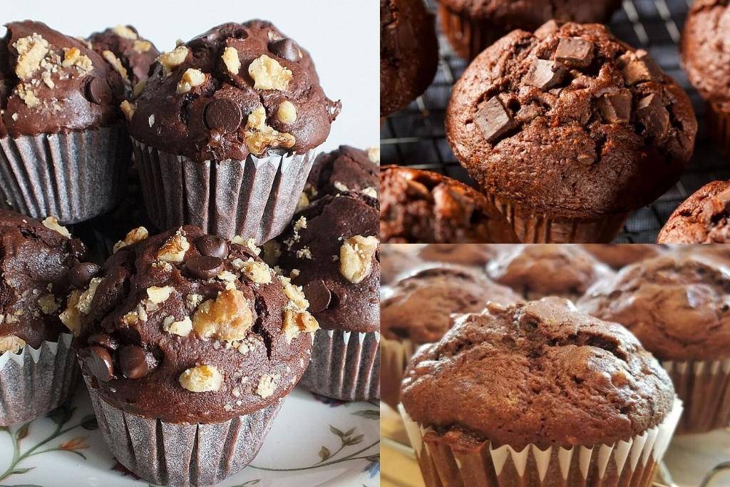 Muffin de Banana com Chocolate tão fácil que até meu filho conseguiu fazer Muffin de Banana com Chocolate tão fácil que até meu filho conseguiu fazer