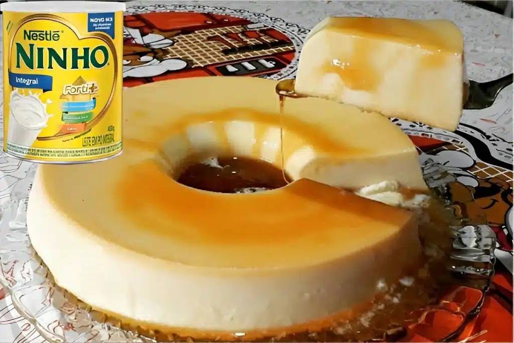 Pudim de Leite Ninho que não vai ao forno, fica uma delícia e sua família vai adorar Pudim de Leite Ninho que não vai ao forno, fica uma delícia e sua família vai adorar