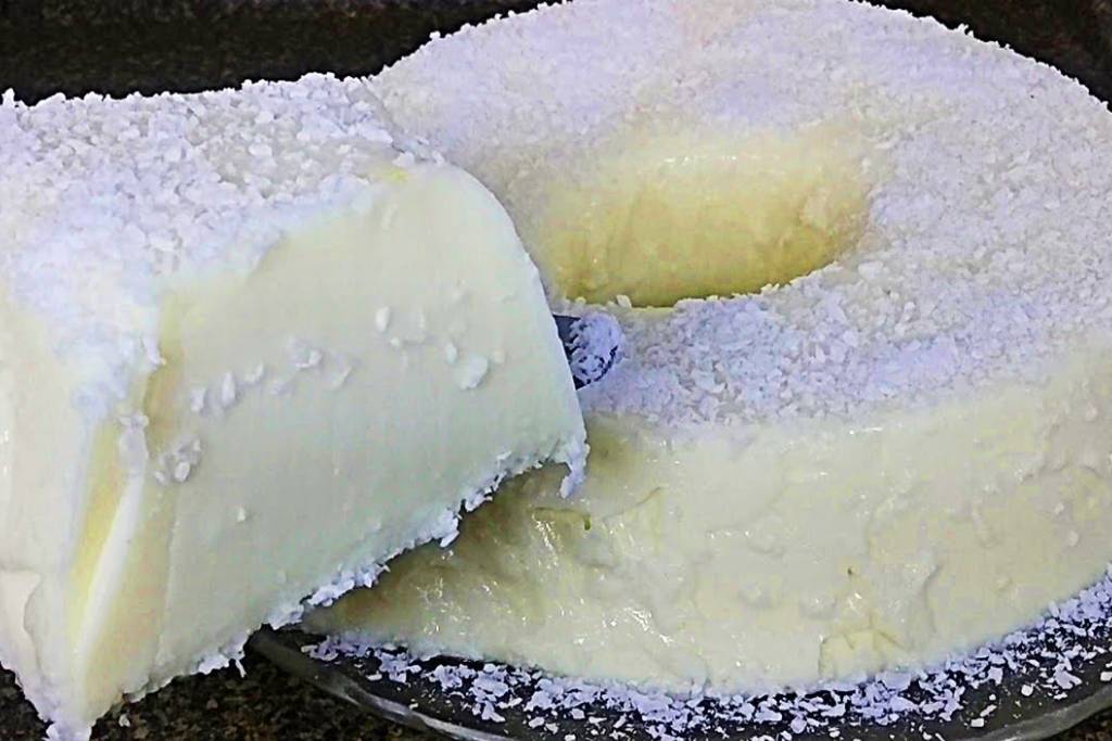 Pudim de leite com coco sem ovos e sem forno, essa sobremesa vai encantar seus convidados
