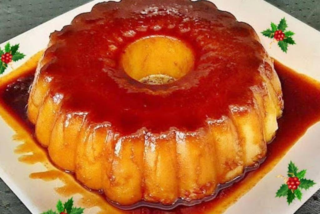 Pudim de natal da avó júlia, preparo super rápido em 10 minutos Pudim de natal da avó júlia, preparo super rápido em 10 minutos