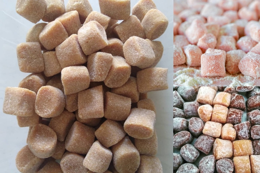 Quadradinhos da Tia Marleide! Ela sempre faz essa receitinha maravilhosa! Quadradinhos da Tia Marleide! Ela sempre faz essa receitinha maravilhosa!