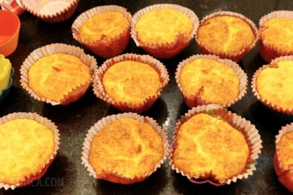 Queijadinha low carb saudável e cremosa! Queijadinha low carb saudável e cremosa!