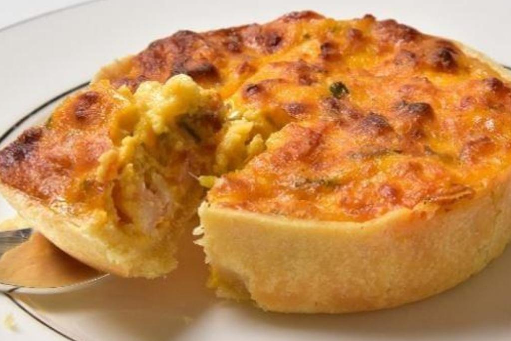 Quiche de camarão com requeijão, esse quiche desmancha na boca Quiche de camarão com requeijão, esse quiche desmancha na boca