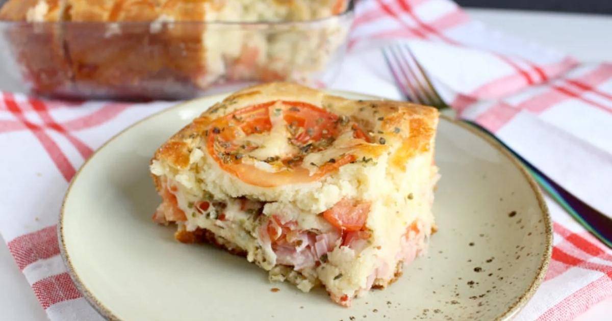 Torta bauru cremosa de liquidificador pra um almoço rápido e delicioso Torta bauru cremosa de liquidificador pra um almoço rápido e delicioso