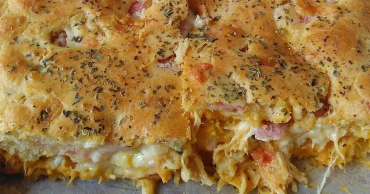 Torta Cremosa de Frango Com Aveia, Fica Deliciosa! Torta Cremosa de Frango Com Aveia, Fica Deliciosa!