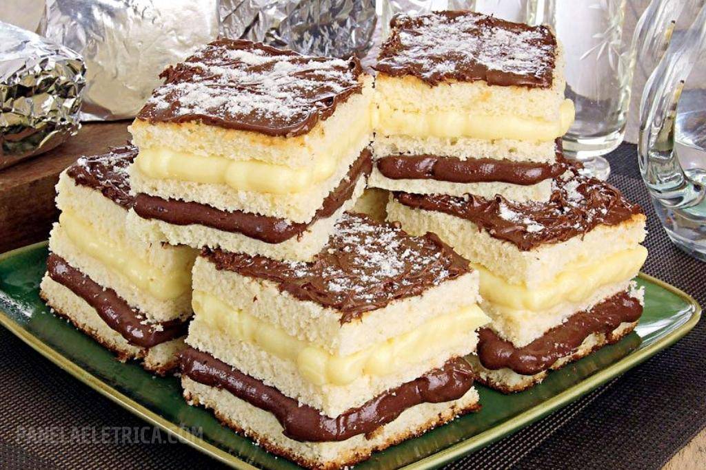 Bolo gelado de leite ninho com nutella, salivo só de olhar Bolo gelado de leite ninho com nutella, salivo só de olhar