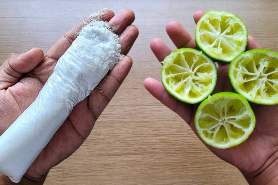 É só bater BICARBONATO e CASCA DE LIMÃO e não precisa mais comprar no mercado