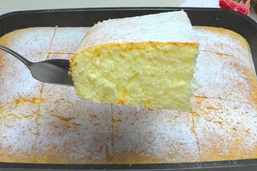 A famosa torta de leite quente